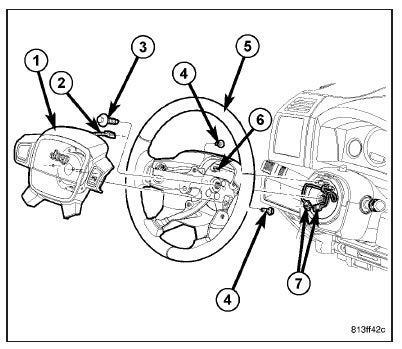 How to disassemble the steering wheel? | Jeep Commander Forum